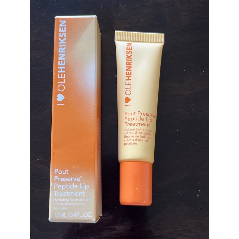 Ole Henriksen Pout Preserve Peptide Lip Treatment, 0.4oz, Citrus Sunshine